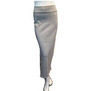 NWT Not Labeled x Takei Column Maxi Skirt Size S Minimalist Straight Neutral